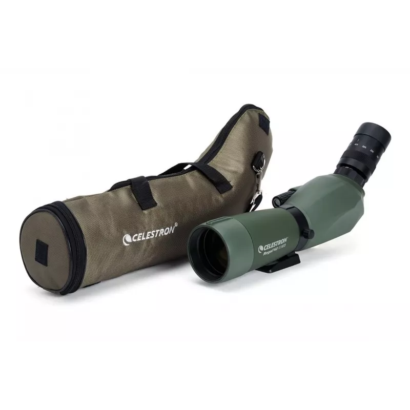Celestron Regal M2 65ED spotting scope 48x BaK-4 Black, Green