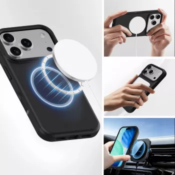 Border Case 4smarts Cupertino iPhone 17 Pro Black 16 cm