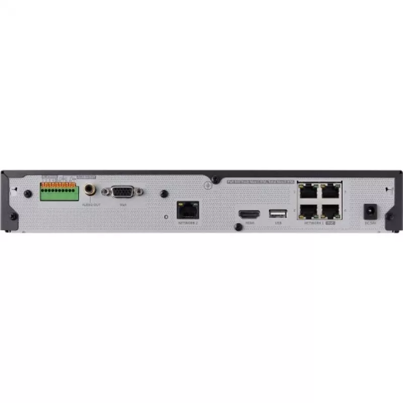 Network video recorder - 4 channel - 50Mbps - 1x SATA - HDMI - without HDD - PoE switch