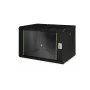 Wall mounted rack Digitus DN-19 07-U-SW