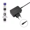 Universal power adapter QOLTEC 52414 65W with 10 interchangeable plugs