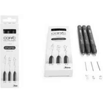 COPIC Multiliner Fineliner black 0.05 + 0.1 + 0.3 mm, 3 St. (22075631)