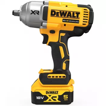 Impact wrench DeWALT DCF900P2T-QW 1/2 inch brushless 18 V, 1898 N·m, 5 Ah battery, 2 batteries, charger, case