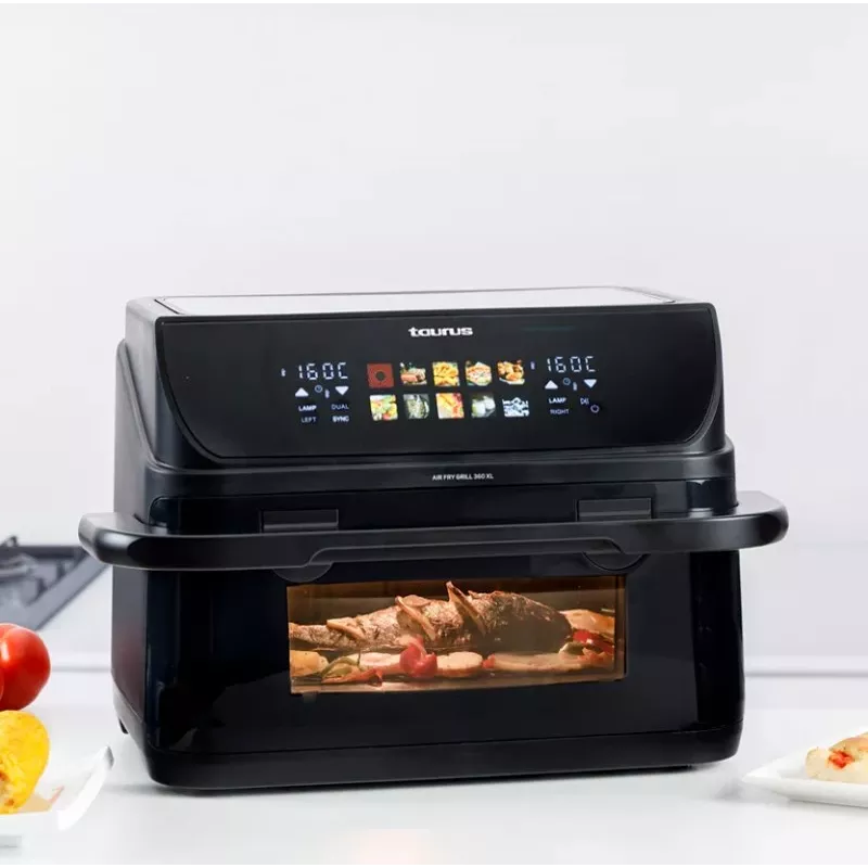 Fat-free deep fryer with long basket and grill Taurus 973004000