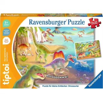 tiptoi Puzzle for young explorers: dinosaurs