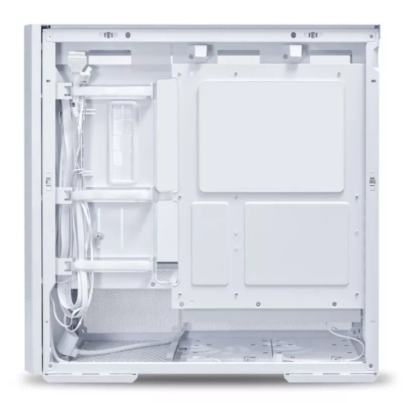 MidiTower PC case Lian Li LANCOOL 207 — white, transparent panel, supports ATX/MicroATX/MiniITX, no PSU