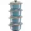 Staub Mini Cocotte Round, 4 pcs. - 200ml, Antique Turquoise