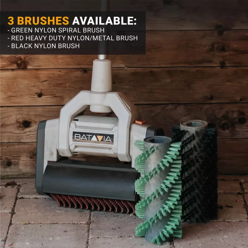 Batavia B.V. | Maxxbrush 1020W Multi-Brush 26cm, Spiral Brush (Green) | 1020 W