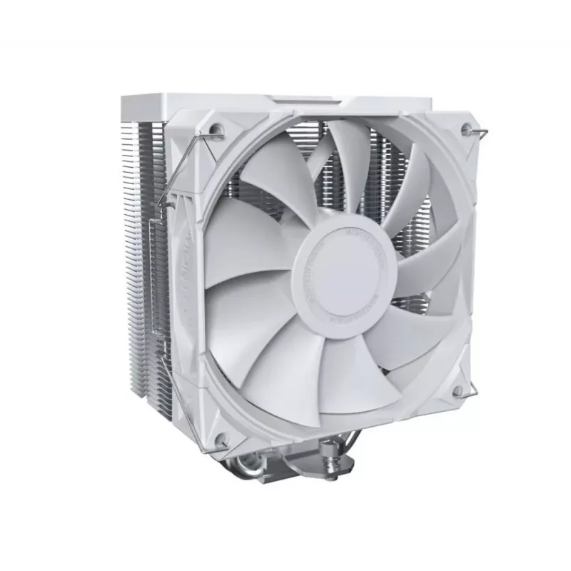 CPU air cooler Montech NX400, 120 mm fans, White, dimensions 156×74×120 mm, TDP 270 W