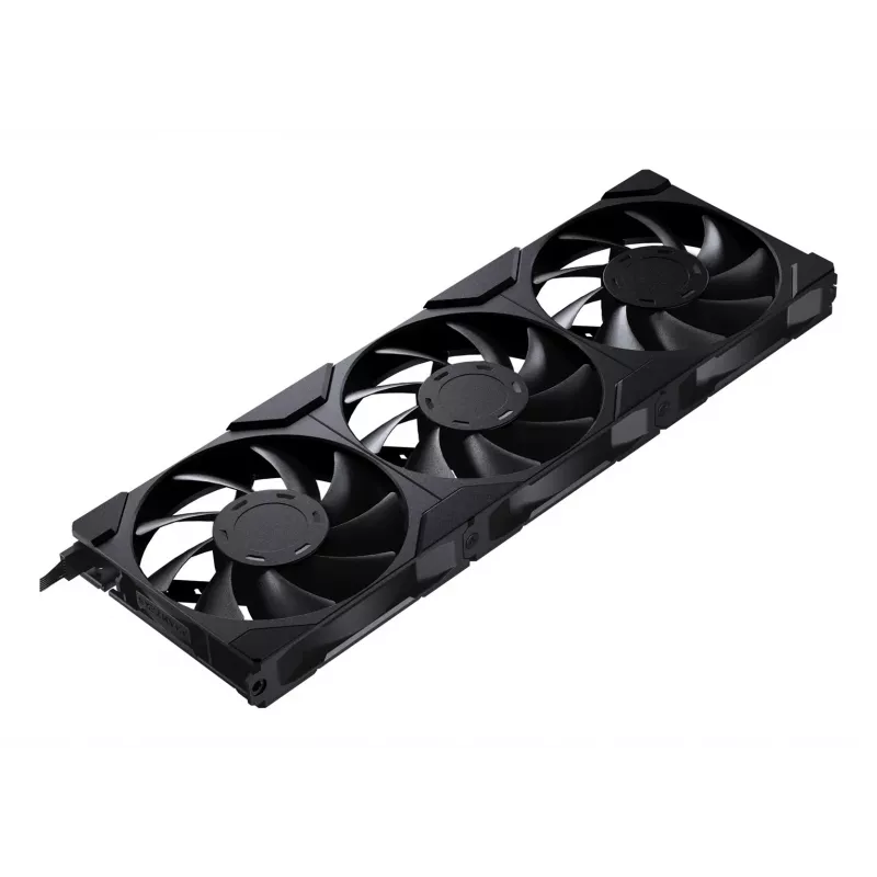 Phanteks M25G2-120 120mm Black 3-Pack Case Fans