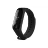 Silicone strap FIXED for Xiaomi Mi Band 3/4 — Black, replacement flexible durable silicone