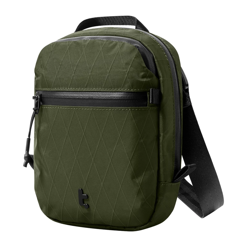 Shoulder bag Tomtoc Aviator-T37 X-pac T37S1T1, green