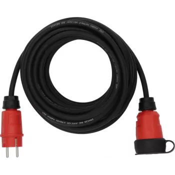 Brennenstuhl 9161100110 power extension cable 16 A Black Red 10 m H07RN-F 3G 1.5 (9161100110)