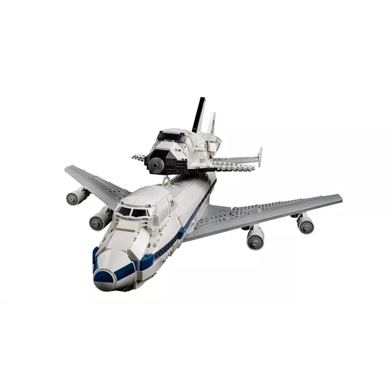 LEGO Icons Shuttle Aircraft 10360 building set — 2417 pieces, 270 × 535 × 630 mm display model