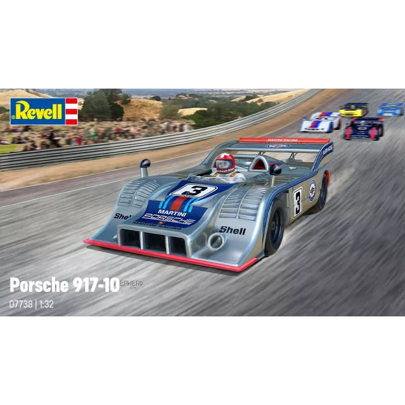 Plastic model Porsche 917 1/3