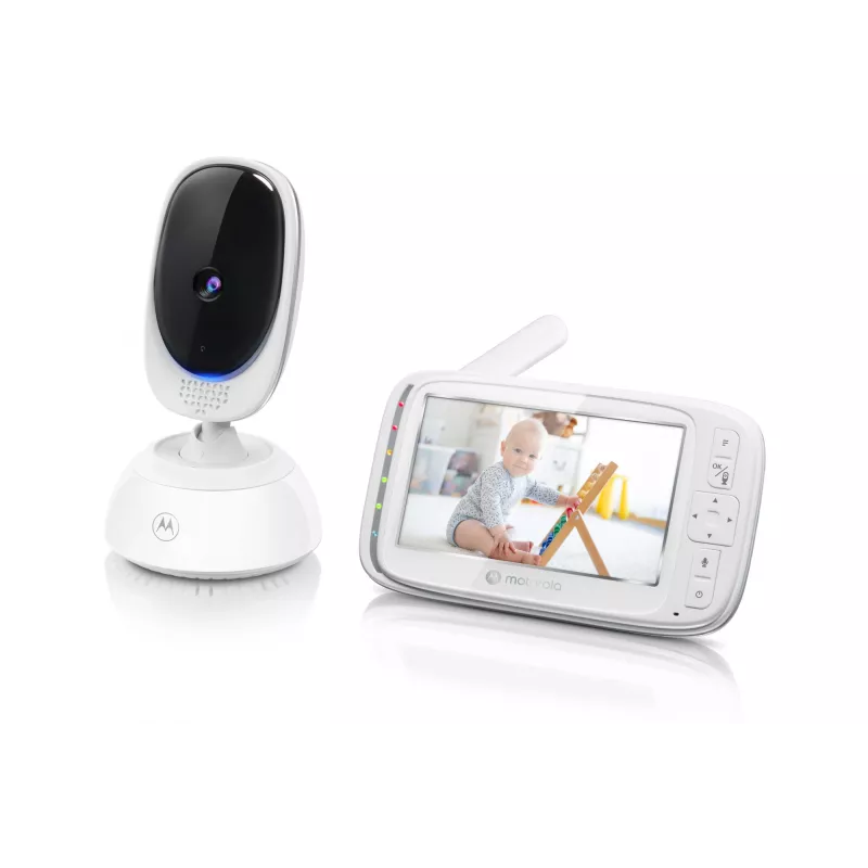 Video Baby Monitor MOTOROLA VM75 with 5.0-inch screen and night vision