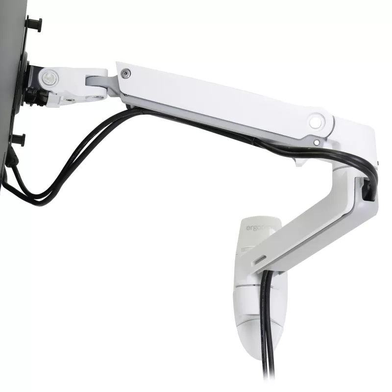 Ergotron LX Series Wall Monitor Arm White 11.3 kg Capacity 20-34 inch
