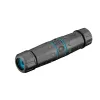 Goobay Outdoor (IP68) network cable connector, CAT 6A Unshielded, UTP - dustproof and waterproof, terminal strip for LSA mounting (tool-free) (44416)
