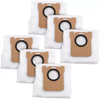 Set of Bags for Xiaomi and Dreame Vacuum Robots, 6 Pieces, L10S Ultra, L10, L20, X10, X10+, X20+