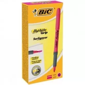 BIC Highlighter FLEX Pink, Box 12 pcs. 494879