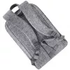 RIVACASE Anvik 15.6 laptop backpack, 15L, gray, waterproof fabric, pockets for 10.5 tablet, smartphone, documents, accessories, bottle