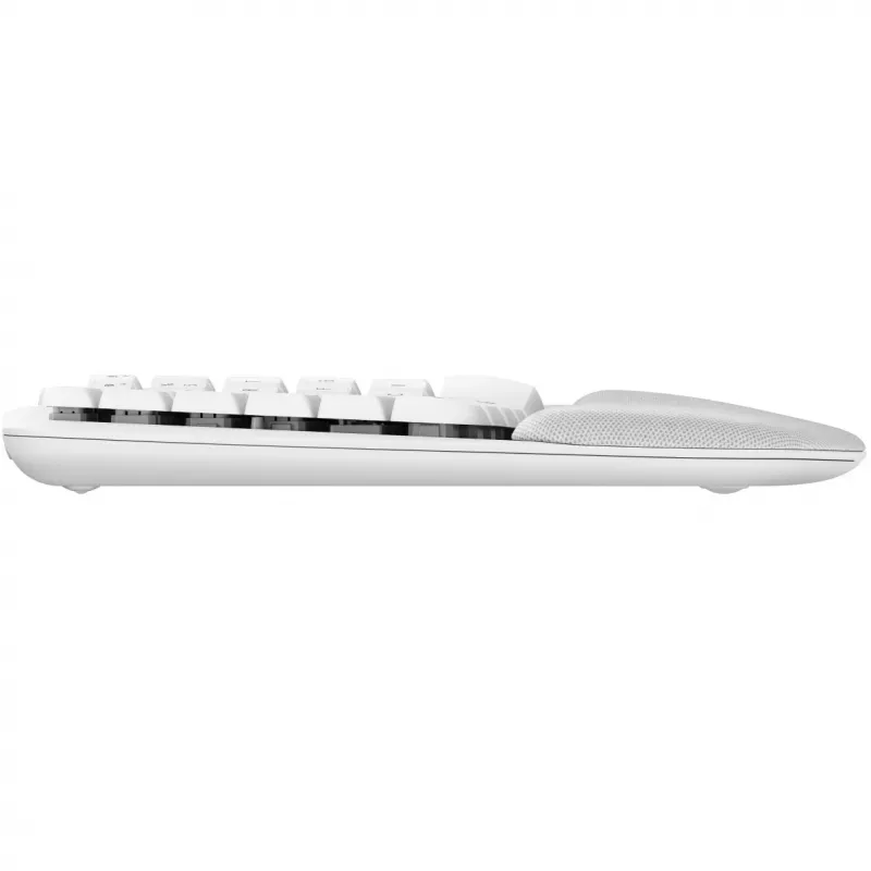 Keyboard Logitech Wave Keys for Mac QWERTZ German White