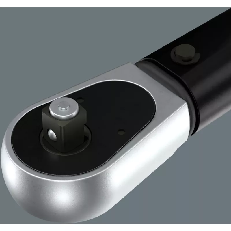 Drehmomentschlüssel mit Umschaltknarre Click-Torque Lock A 5 schwarz/grün, Abtrieb 1/4, 2,5 bis 25Nm