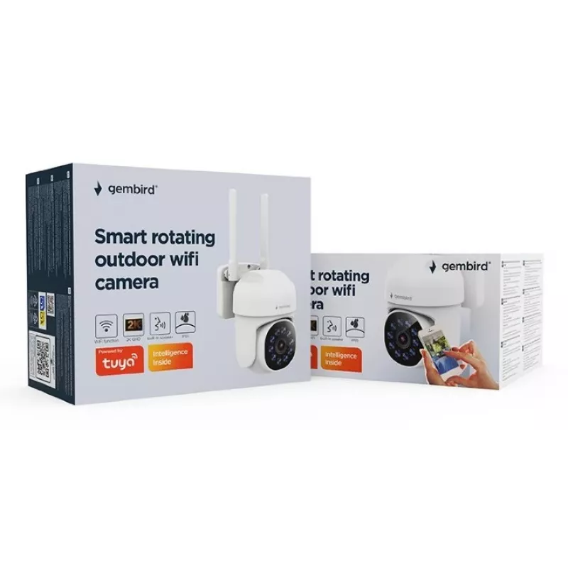 IP security camera Gembird TSL-ODCAM-WRHD-01 2560x1440 Outdoor Wired Wireless