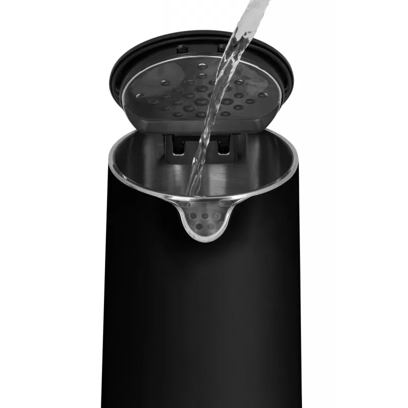 Electric kettle Double Wall 1.5 L Concept Black RK 3301