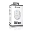 Sharkoon OfficePal M25W wireless office mouse, right-hand, 4000 DPI