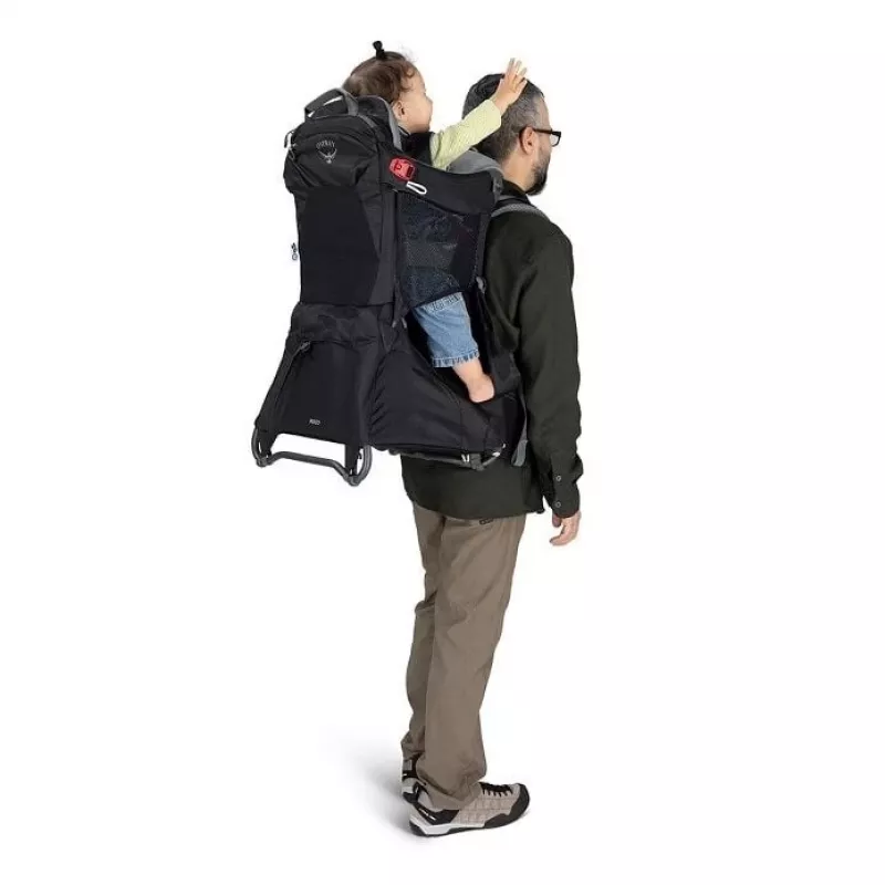 Child Carrier Osprey Poco Tourist Carrier Green lightweight adjustable child backpack carrier
