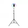 Havit ST7026 tripod with RGB light ring black 3 legs max height 2.1m