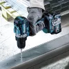 Makita DF002GZ - Drill/Driver - Cordless - 2 Speeds - Chuck Key 13 mm - 64 N·m - 164 mm - without Battery - 40 V (DF002GZ)