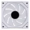 Computer case fan Lian Li Uni Fan 12RSLIN3W 120 mm White, 12 V, 0.2–2100 RPM, 2.66 mmH2O, FDB