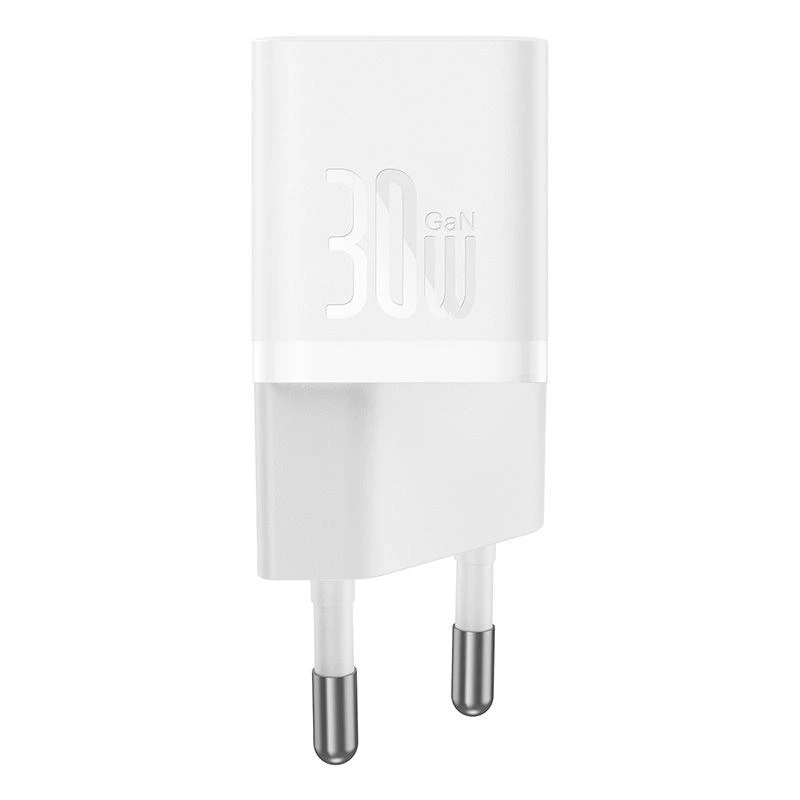 Baseus P10110902213-01 USB-C GaN5 mini 30W mains charger White