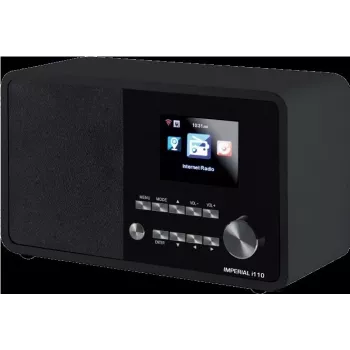 DABMAN i110 WLAN-Internet-Radio + Media-Player-Funktion, black
