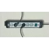 Power Extension Brennenstuhl 1951560100 3m 6 AC Outlets Black Grey