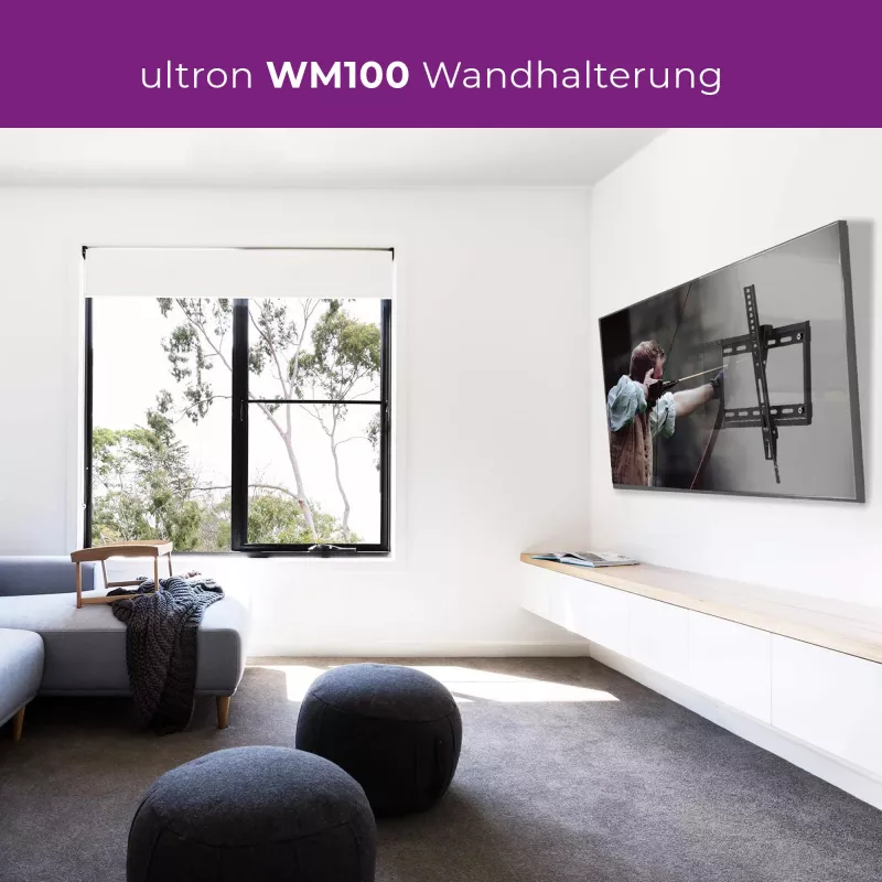Wall Mount Ultron WM100 142.2 cm (56 inch) Black
