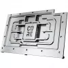 Backplate Alphacool Core Aluminium Chrome Copper Black 148.5x201.4x34.4mm