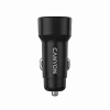 CANYON car charger OnDrive 24 24W 2xUSB-A Black