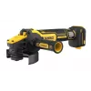 Angle grinder DeWalt DCG409VSN-XJ, cordless, disc size not specified, includes battery warning