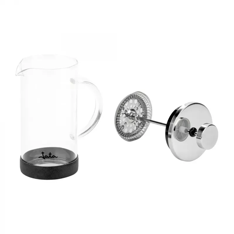 French Press JATA HCAF1160 0.6 L Black Transparent