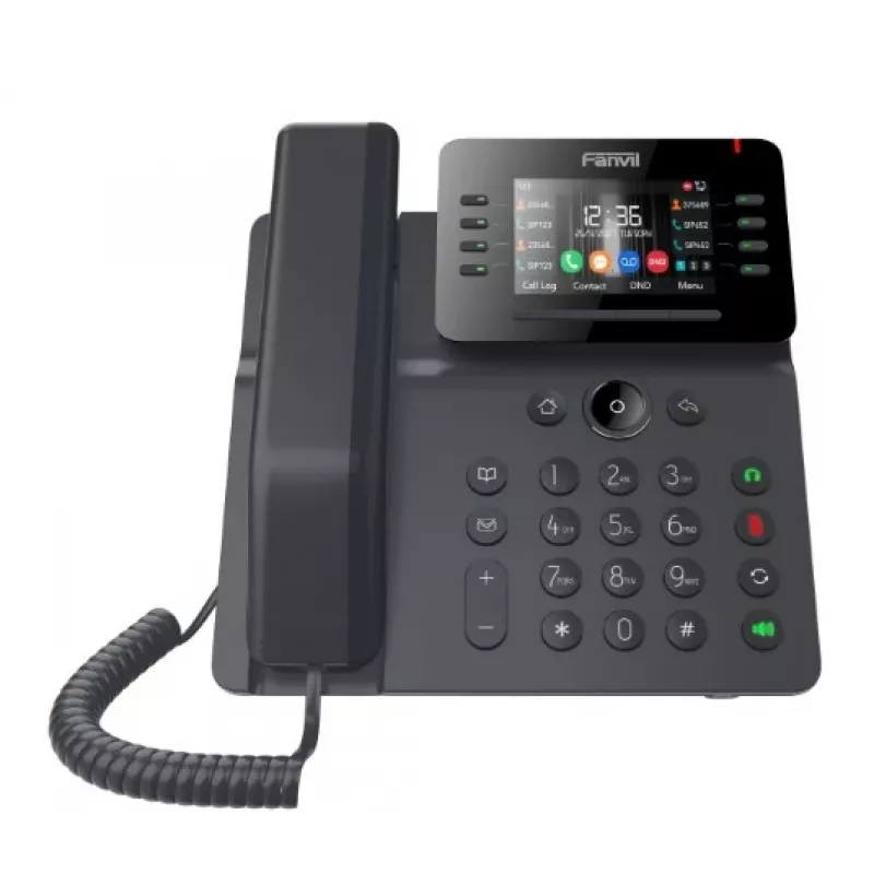 IP Phone Fanvil V64 Black 12 lines LCD Wi-Fi