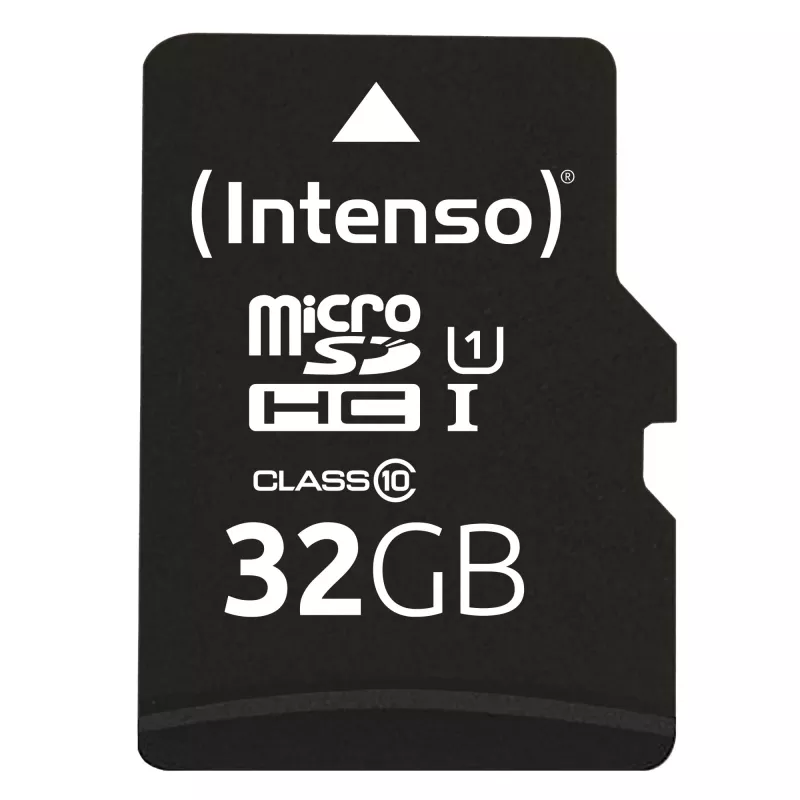 Flash Memory Intenso 32GB microSDHC UHS-I Class 10