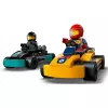 Construction toy LEGO 60400 City Go-Karts with Racers – playset with minifigures and vehicles