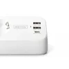 Power strip DIGITUS 3-way with 2×USB-A and 1×USB-C, 3 AC outlets Type E/F, 1.5 m cable, white