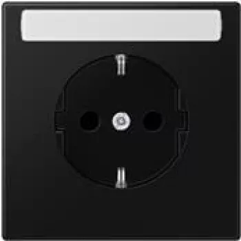 JUNG LS 1520 KINA SWM Socket Outlet Type F Black (LS1520KINASWM)