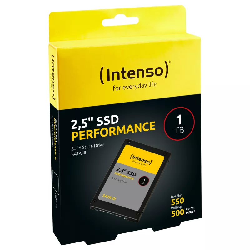 Intenso performance - SSD - 1TB - intern - 2.5 (6,4 cm) - SATA 6Gb/s (3814460)