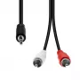 Audio cable ProXtend M32XRCA-015 — 3-pin (mini XLR) to 2×RCA, 1.5 m