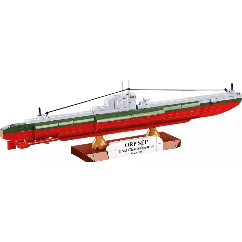 Plastic Model Kit Cobi Polish Submarine ORP Sep 1:300 Scale (COBI-4856)